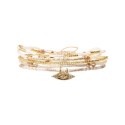 Bracelet White jasmin Mila