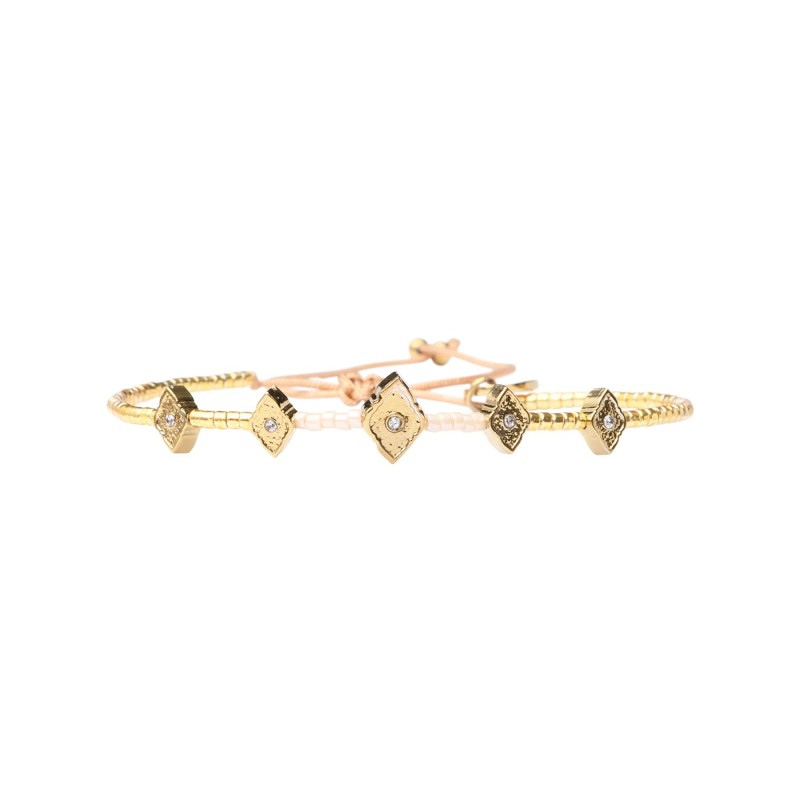 Bracelet White jasmin Louna