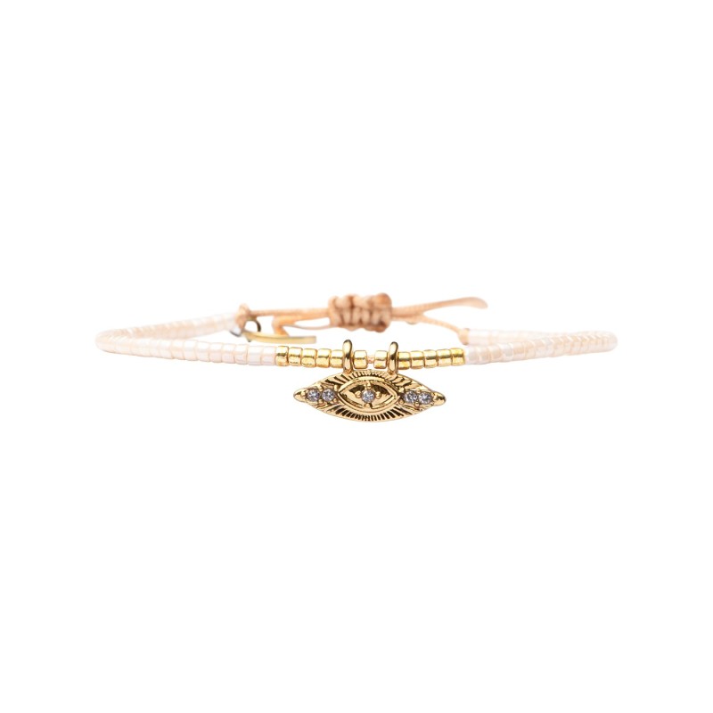 Bracelet White jasmin Céleste