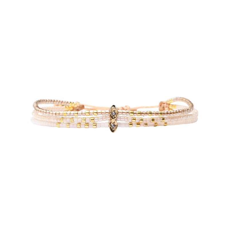 Bracelet White jasmin Lola