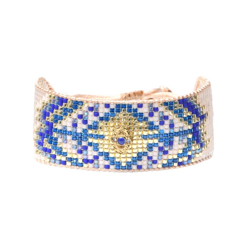 Bracelet Mayssane Electric blue
