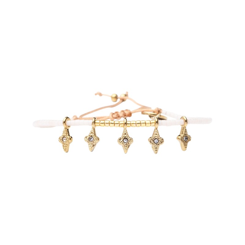Bracelet White jasmin Albane