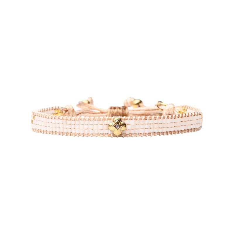 Bracelet White jasmin Lily