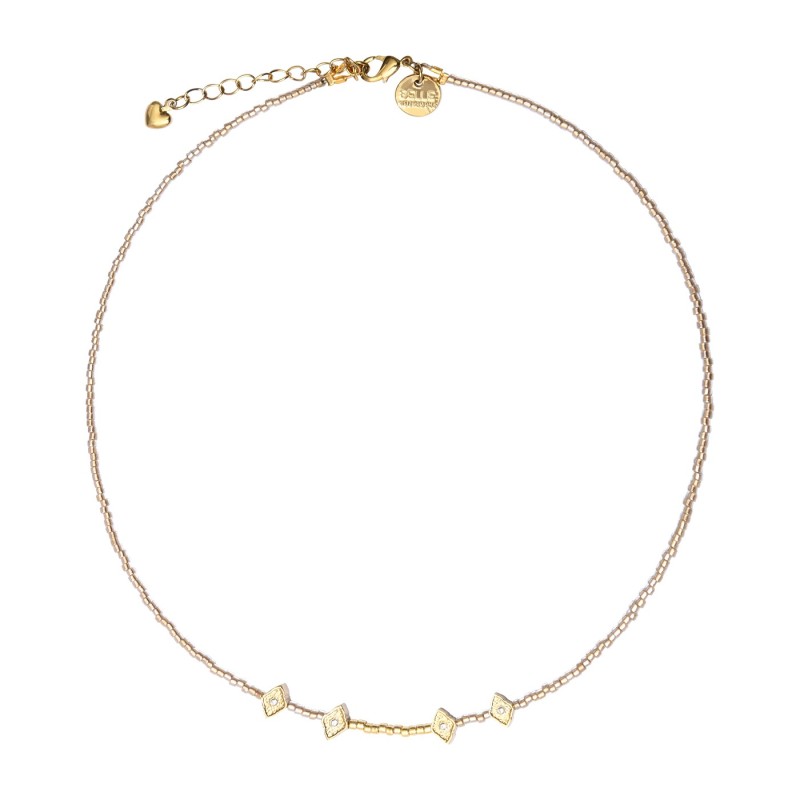 Collier Ines White jasmin