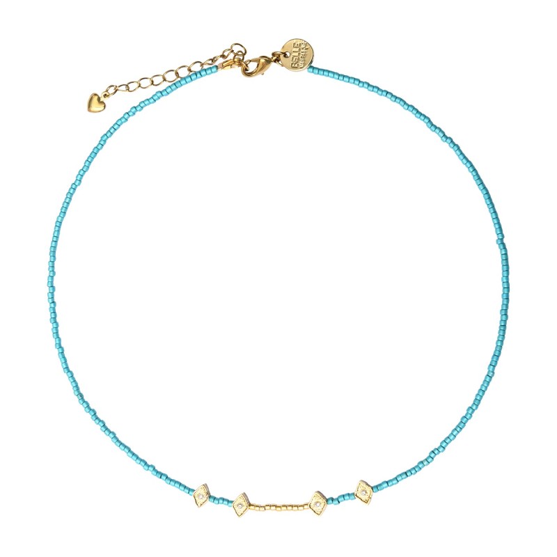 Collier Ines Blue ocean