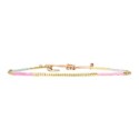 Bracelet de cheville Sonia Mango sorbet