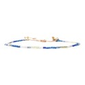 Bracelet de cheville Sonia Electric blue