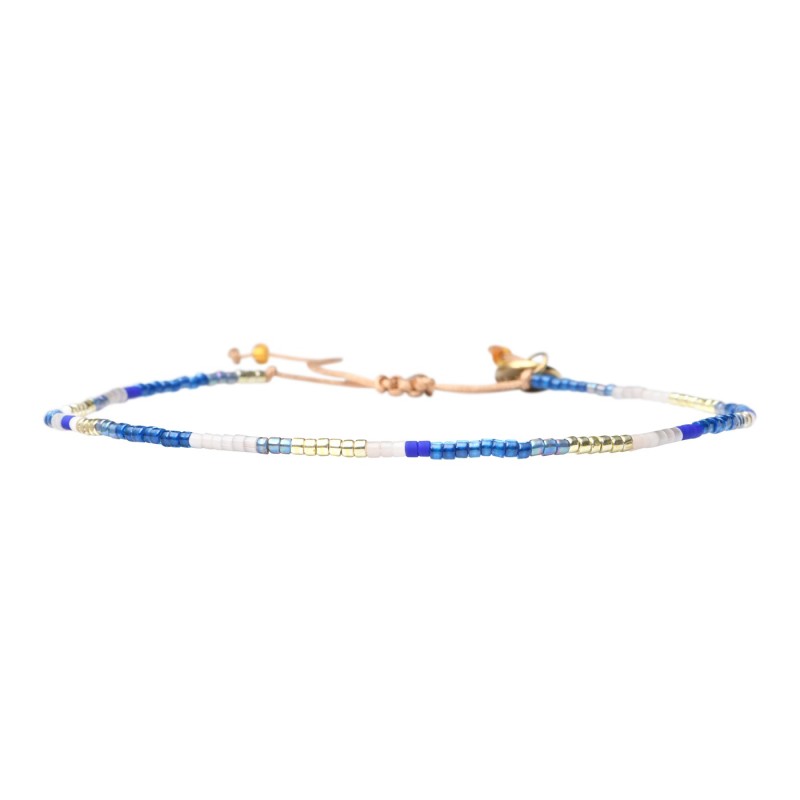 Bracelet de cheville Sonia Electric blue