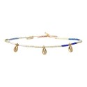 Bracelet de cheville Anna Electric blue
