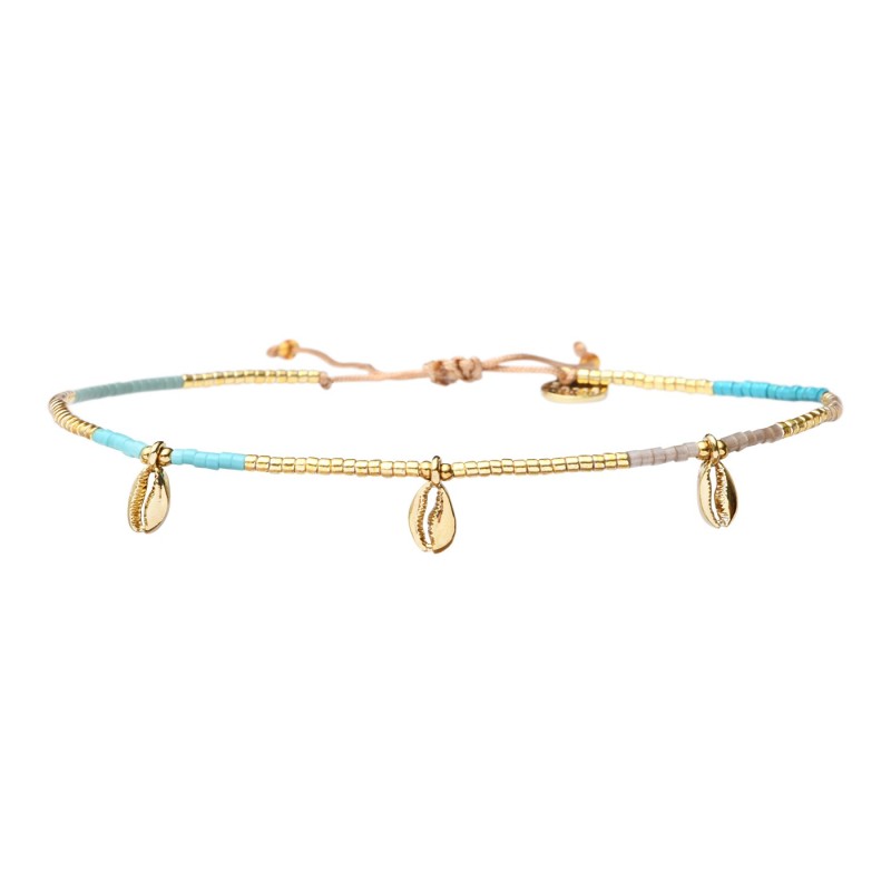 Bracelet de cheville Anna Blue ocean