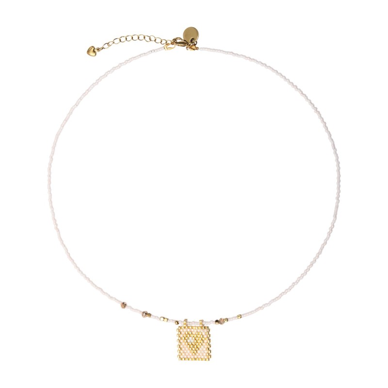 Collier Joy  White jasmin