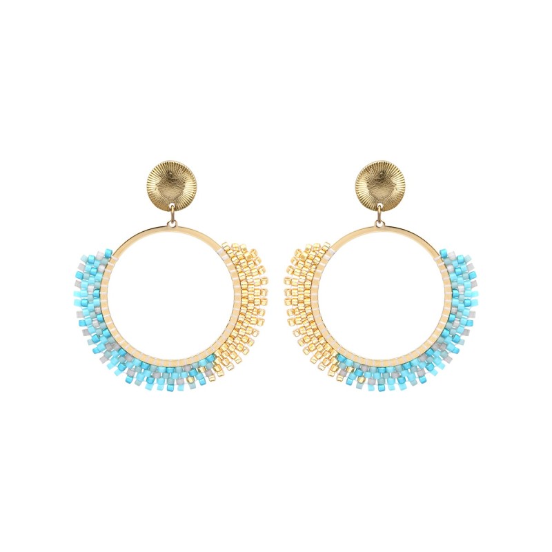 Boucles d'oreilles Tal - Blue ocean