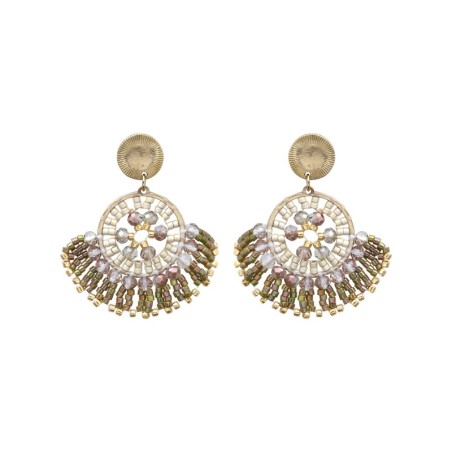 Paire de boucles d'oreilles Joya Secret garden