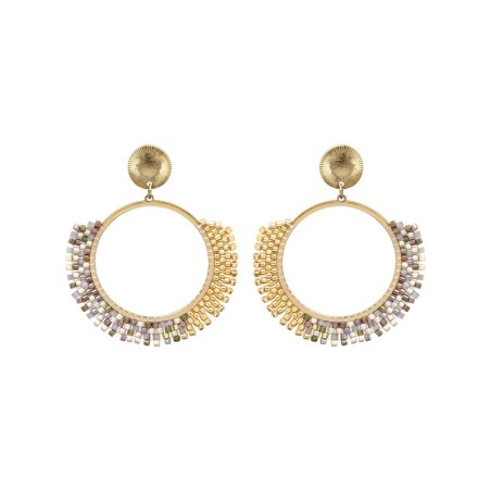 Paire de boucles d'oreilles Tal Secret garden