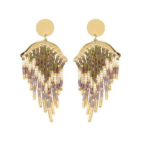 Paire de boucles d'oreilles Victoire Secret garden