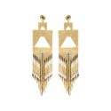 Paire de boucles d'oreilles Serena Secret garden