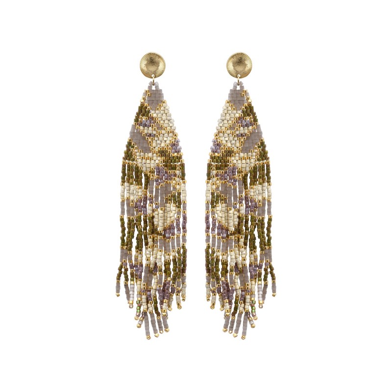 Paire de boucles d'oreilles Gina Secret garden