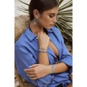 Boucles d'oreilles Victoire - Electric blue