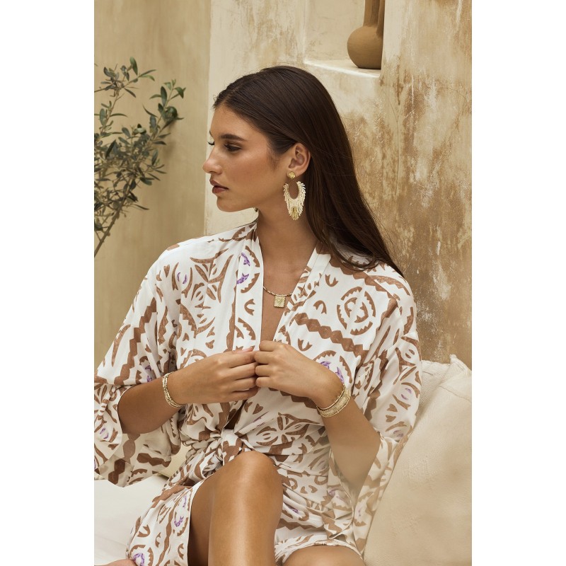 Boucles d'oreilles Isla - White jasmin