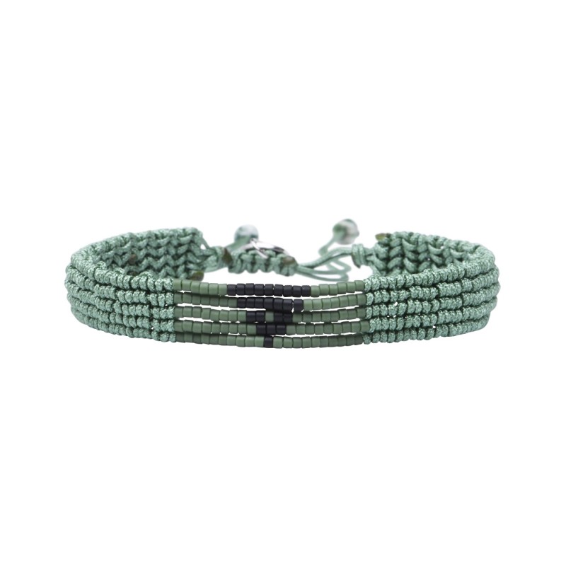 Bracelet CESAR Vert Noir