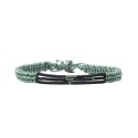 Bracelet CESAR Vert Noir