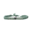 Bracelet CESAR Vert Noir