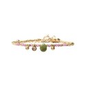 Bracelet Gabrielle Tourmaline rose