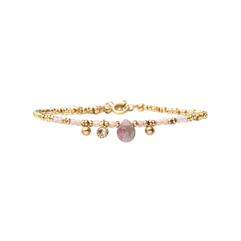Bracelet Gabrielle Aventurine rose
