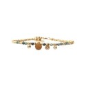 Bracelet Gabrielle Tourmaline bleue