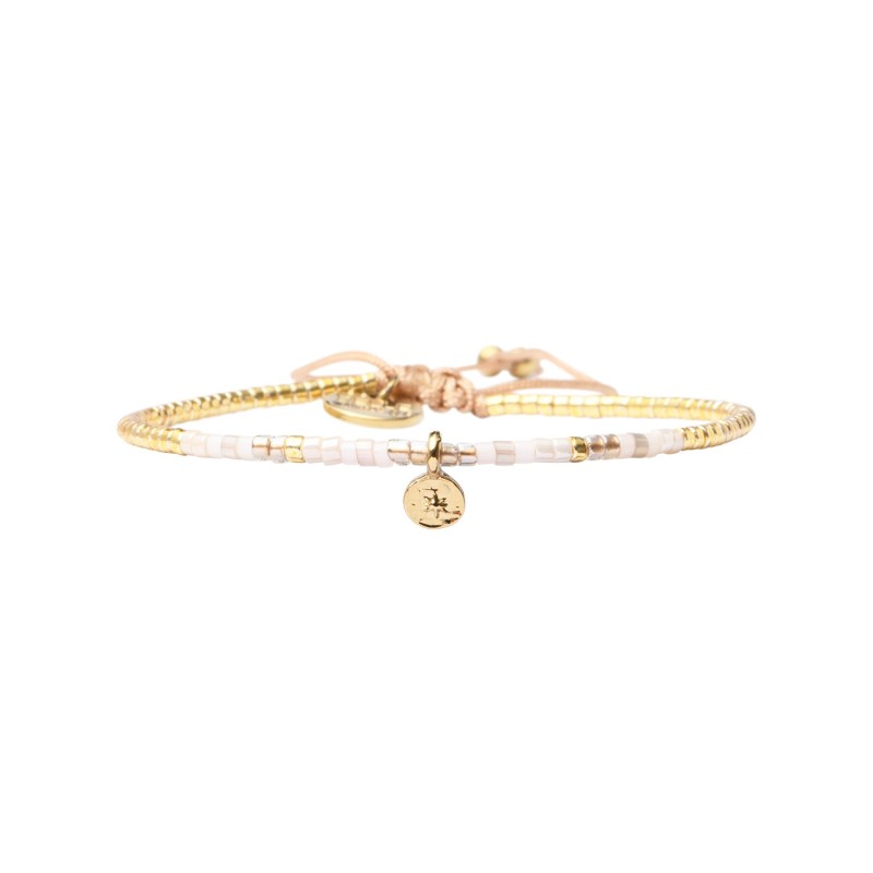 Bracelet Ness - White jasmin
