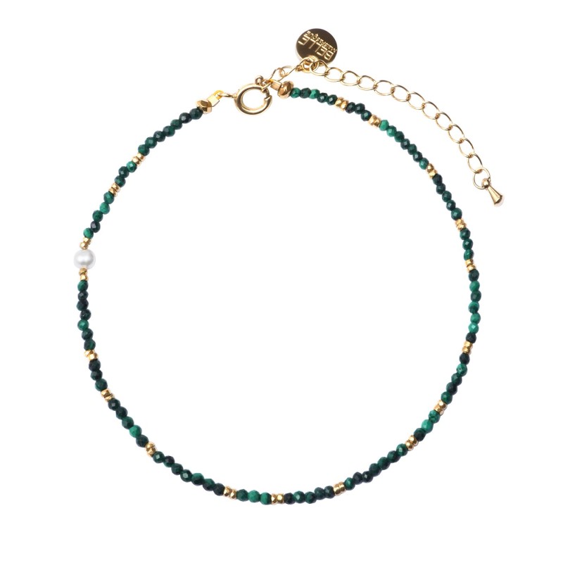 Bracelet de Cheville Lona malachite