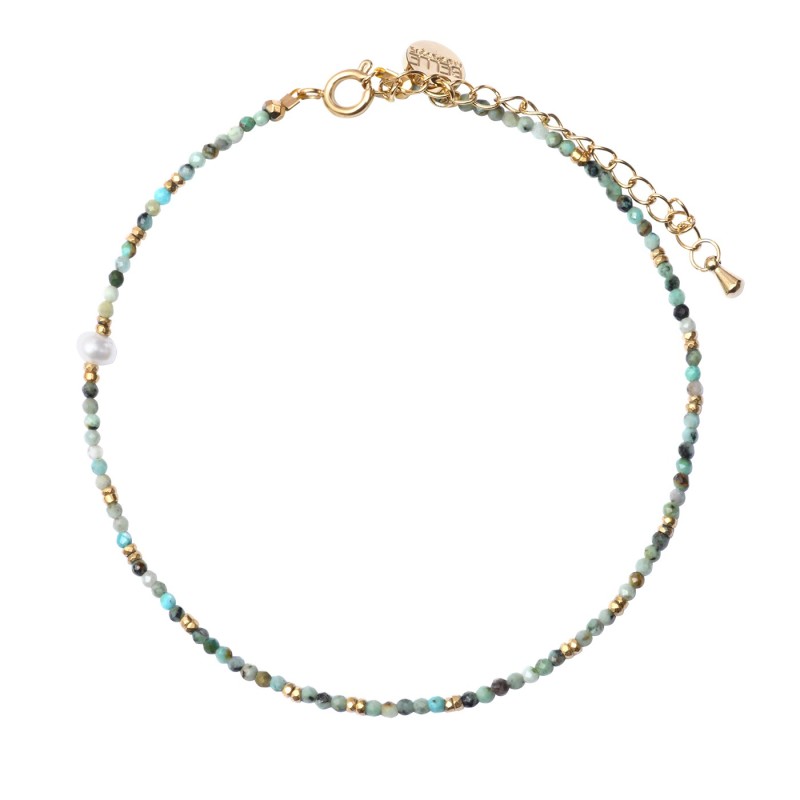 Bracelet de Cheville Lona turquoise africaine