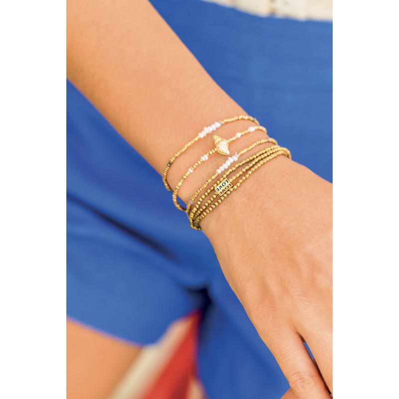Bracelet Ness 3 Tours Aile d'ange