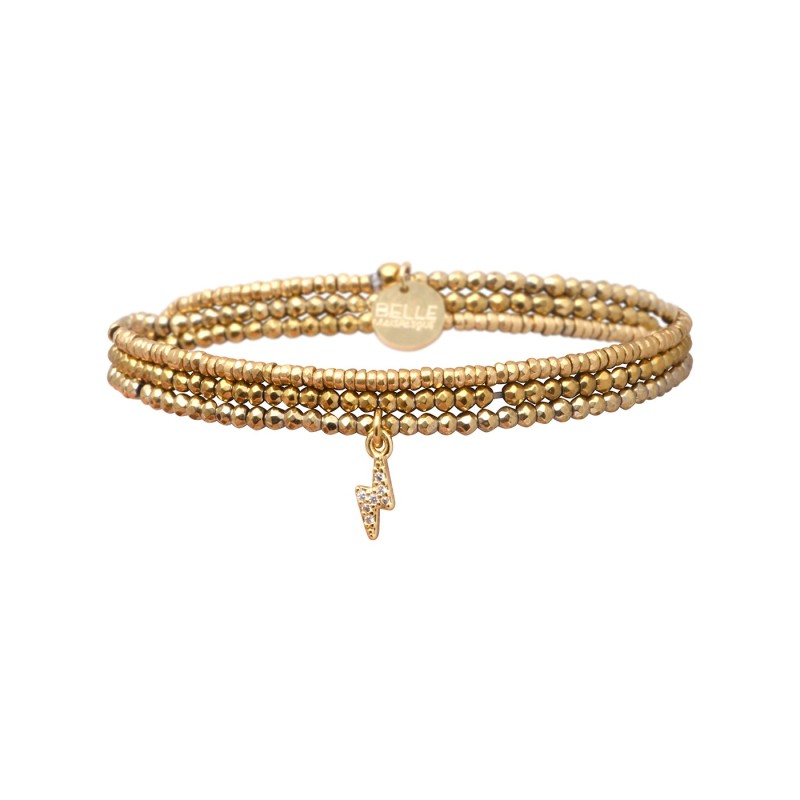 Bracelet Ness 3 Tours Éclair