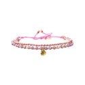 Bracelet Enaha mica violet