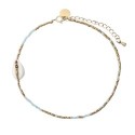 Bracelet de cheville Papeete amazonite