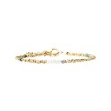 Bracelet Maeva rubis zoïste, perles de culture et pépites de diamant brut