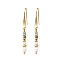 Boucles d'oreilles Teiva turquoise africaine