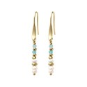 Boucles d'oreilles Teiva amazonite