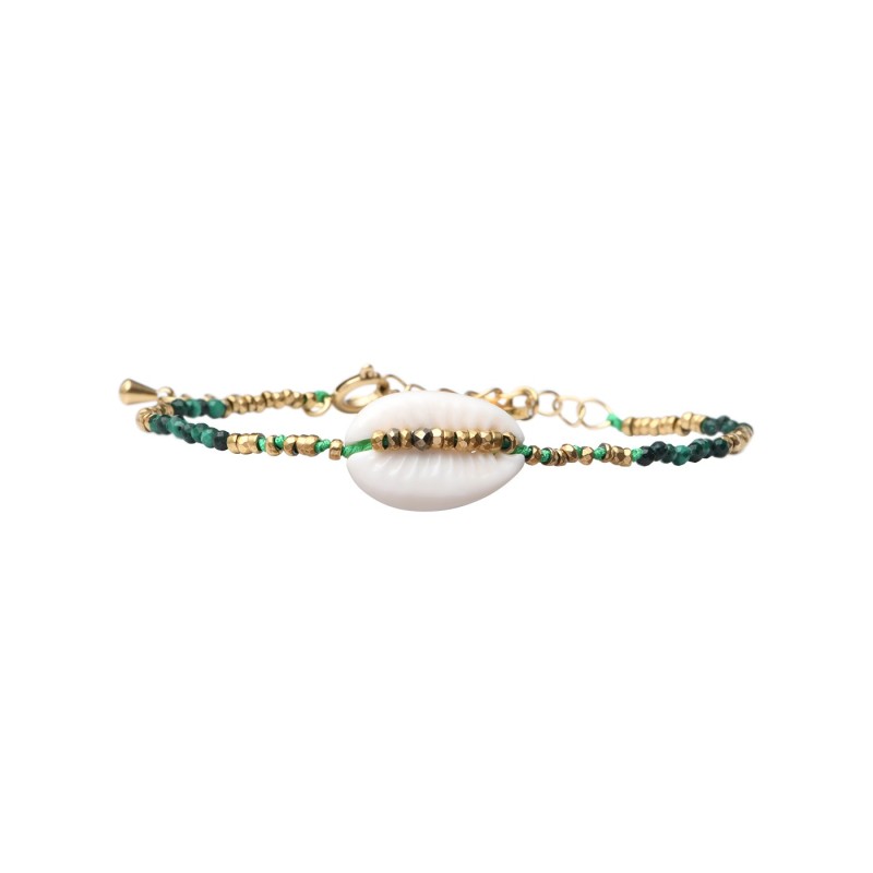 Bracelet Papeete malachite