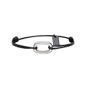 Bracelet Matteo Squircle Large noir