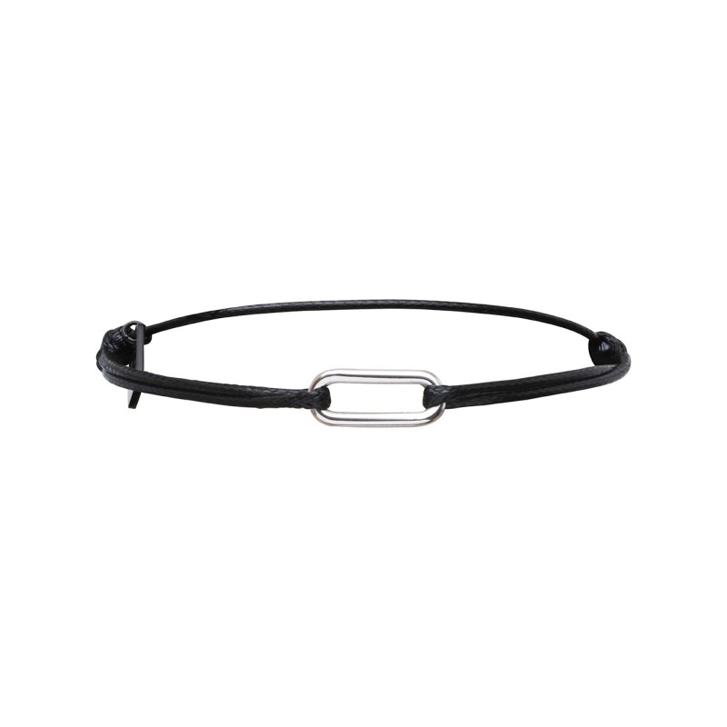 Bracelet Matteo Squircle noir