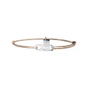 Bracelet Matteo Maillon double crème