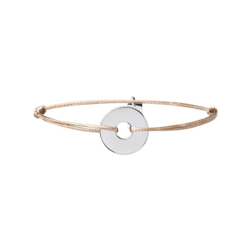 Bracelet Matteo Disque crème
