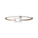 Bracelet Matteo Plaque crème