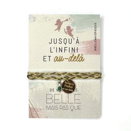 Bracelet Jusqu'à l'infini et au-delà
