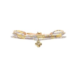 Bracelet Jeanne nude signature