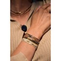 Bracelet Bronze couture Agathe