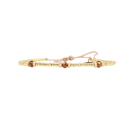 Bracelet Bronze couture Nina