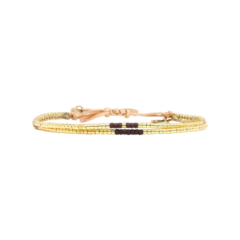 Bracelet Bronze couture Lya